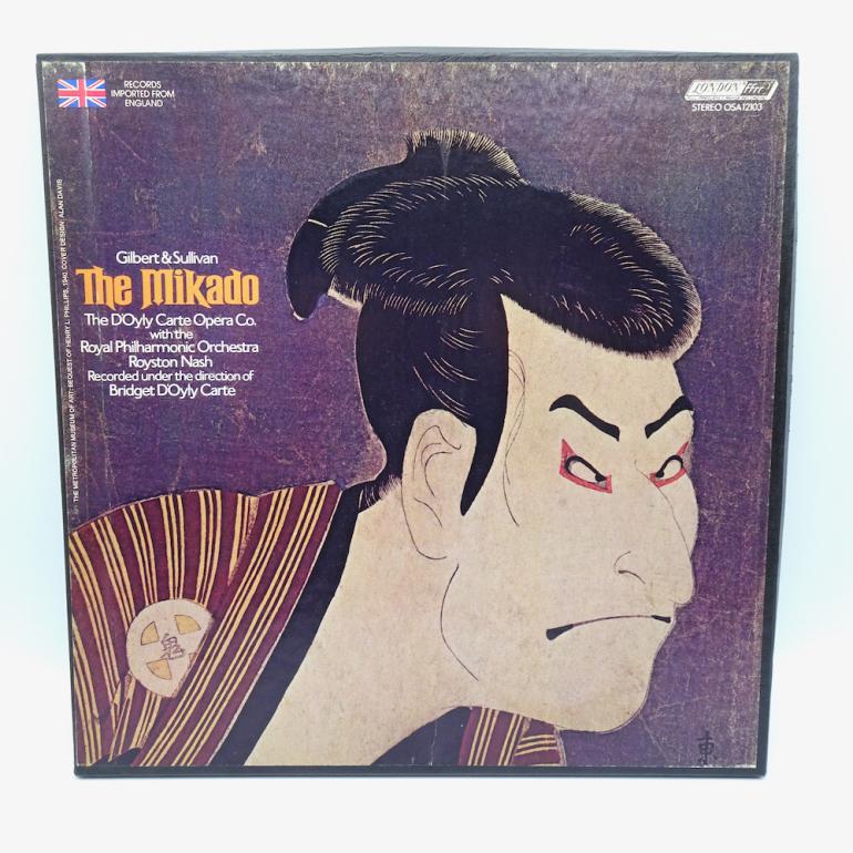Gilbert & Sullivan THE MIKADO /  The D'Oyly Carte Opera  Company - The Royal Philharmonic Orchestra Dir. Royston Nash