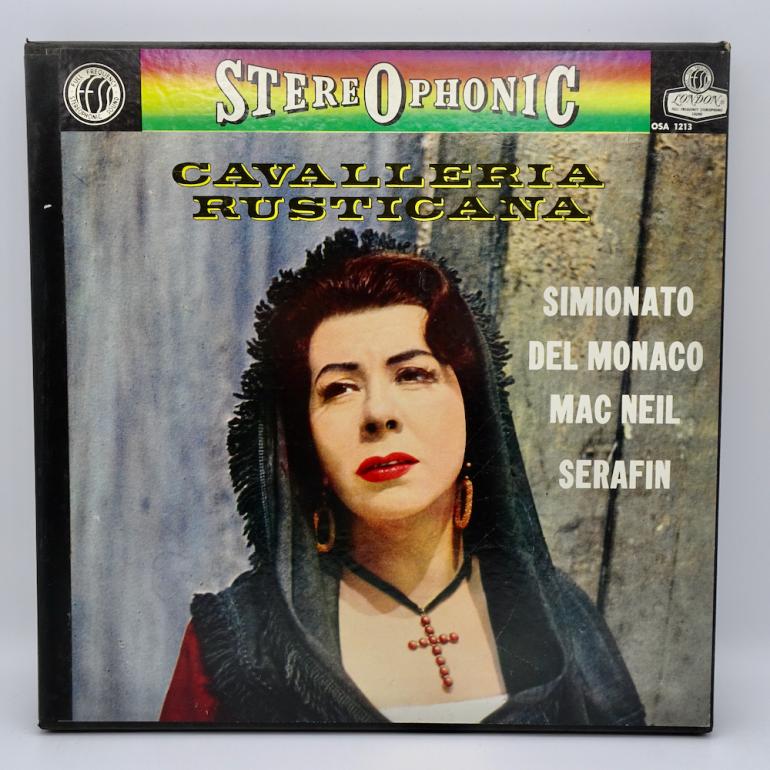 Mascagni CAVALLERIA RUSTICANA / Simionato - Del Monaco / Chorus and Orchestra  of l'Accademia di Santa Cecilia, Rome  Cond. Tullio Serafin