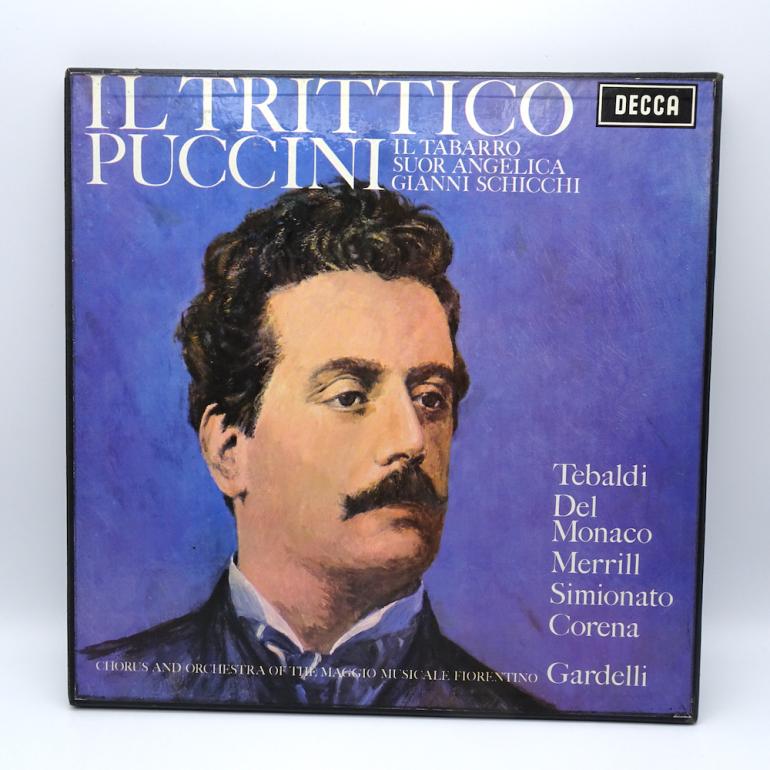 Puccini IL TRITTICO / Tebaldi - Del Monaco / Chorus and Orchestra of the Maggio Musicale Fiorentino Cond. Gardelli