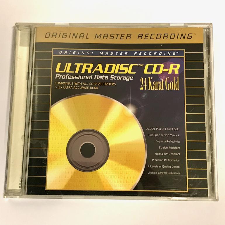 Ultradisc CD-R 24 Karat Gold - Professional Data Storage - MOFI Original Master Recording - Open but new