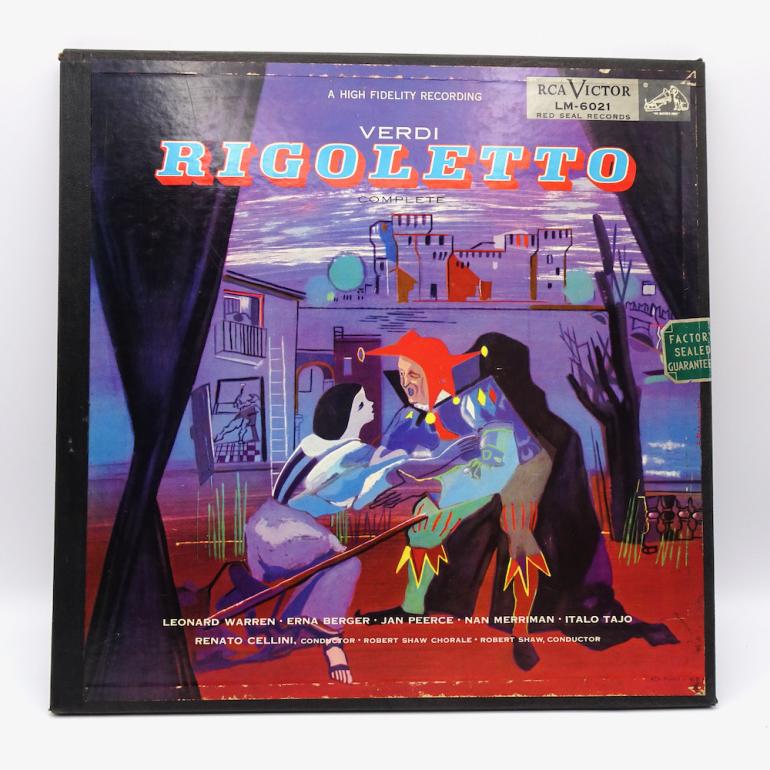 Verdi RIGOLETTO / RCA Victor Orchestra Cond. Renato Cellini