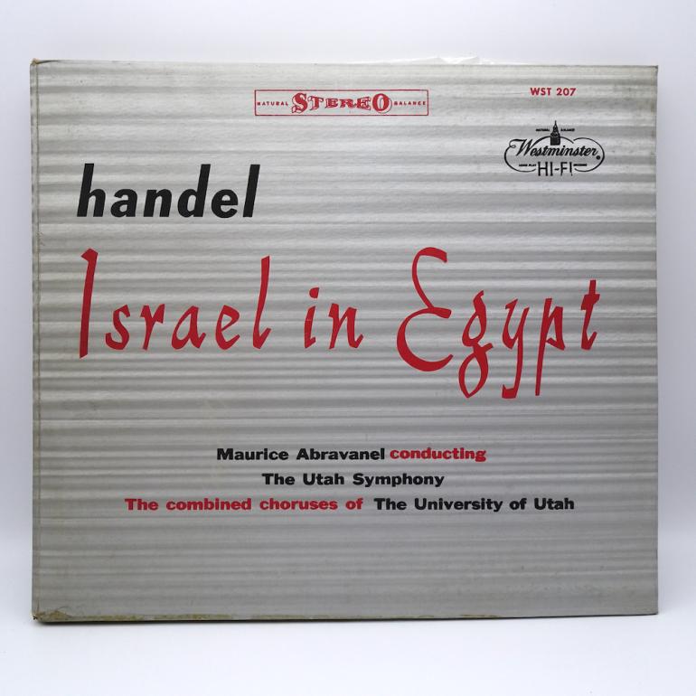 Handel ISRAEL IN EGYPT / The Utah Symphony Cond. Maurice Abravanel