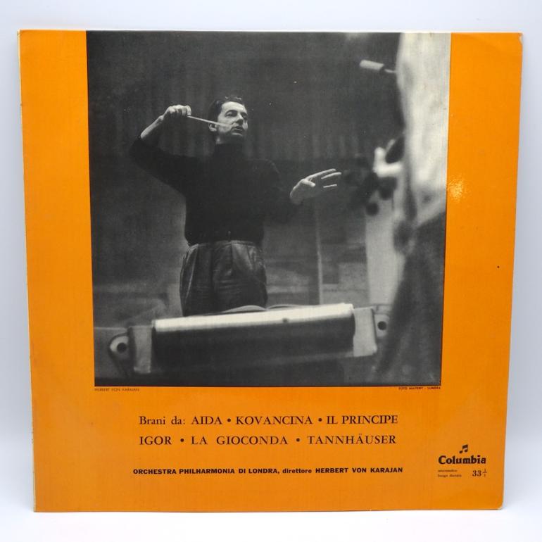 Brani da AIDA - KOVANCINA - IL PRINCIPE IGOR - LA GIOCONDA - TANNHAUSER / Orchestra Philharmonia di Londra  Cond. H. Von Karajan