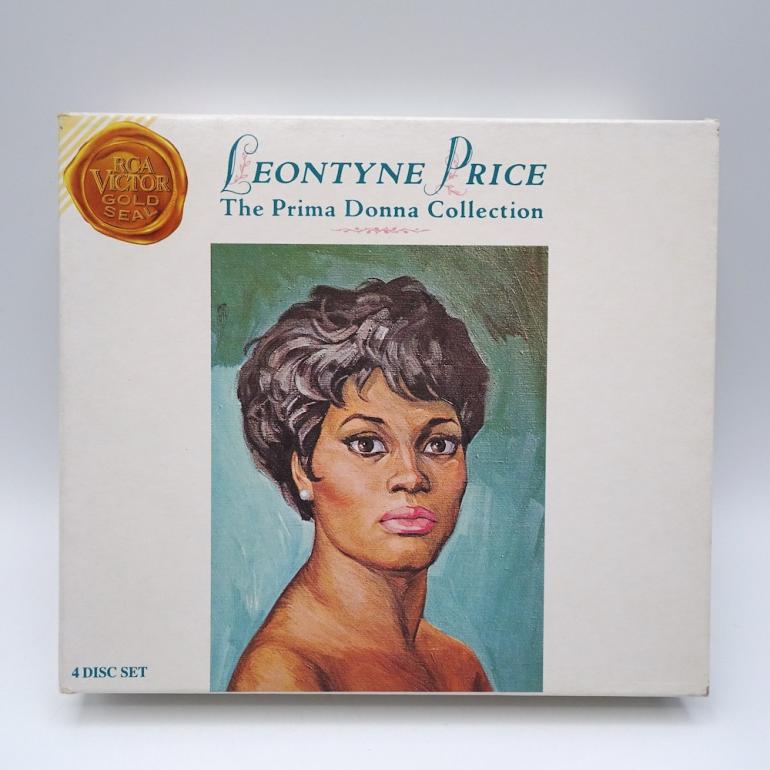 Leontyne Price THE PRIMA DONNA COLLECTION / Cond. G. Solti --  4  CD / Made in Germany - RCA VICTOR RECORDS - 09026 61236 2- OPEN CD