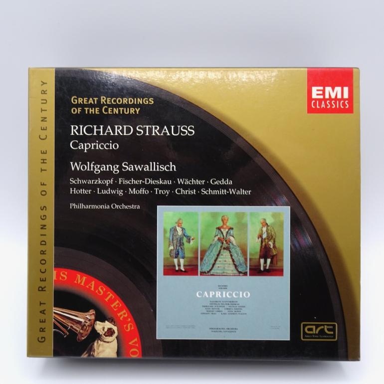 R. Strauss CAPRICCIO / Philarmonia Orchestra  Cond. W. Sawallisch  --  2 CD / EMI CLASSICS  - 7243 5 67394 2 0 - CD APERTI