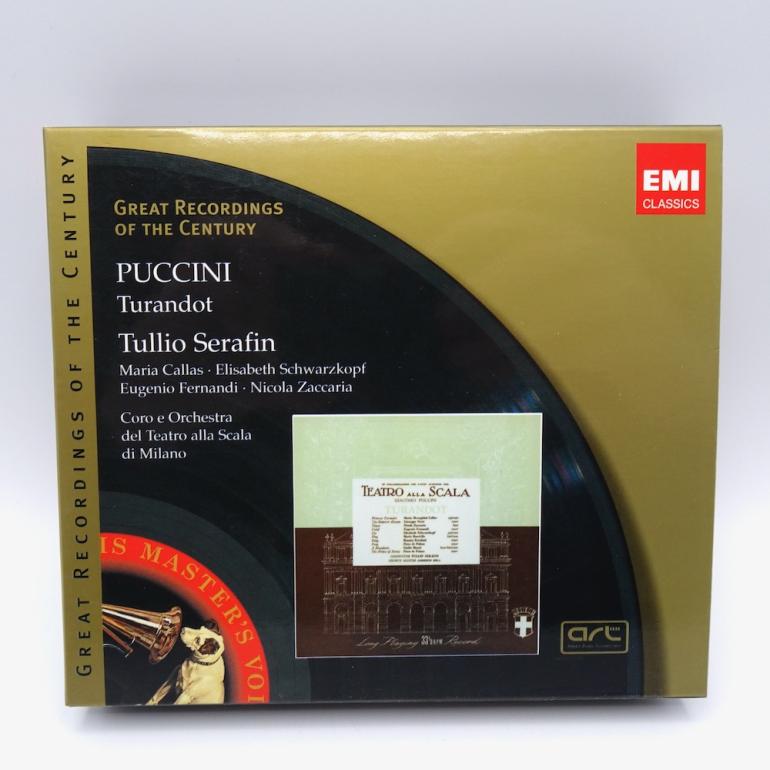 Puccini TURANDOT / Coro e Orchestra  del Teatro alla Scala di Milano Cond. Tullio Serafin --  2 CD / EMI CLASSICS  - 50999 5 09683 2 9 - OPEN CD