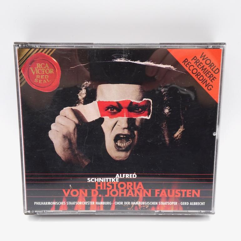 A. Schnittke HISTORIA VON D. JOHANN FAUSTEN / Philharmonisches Staatsorchester Hamburg Cond. G. Albrecht  --   2 CD / RCA - 09026 68413 2 - OPEN CD