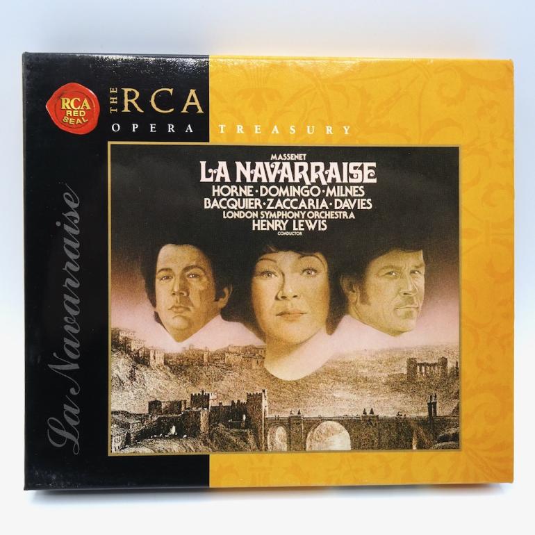 J. Massenet LA NAVARRAISE  / London Symphony Orchestra Cond. H. Lewis  --    CD / RCA - 74321 50167 2 - CD APERTI