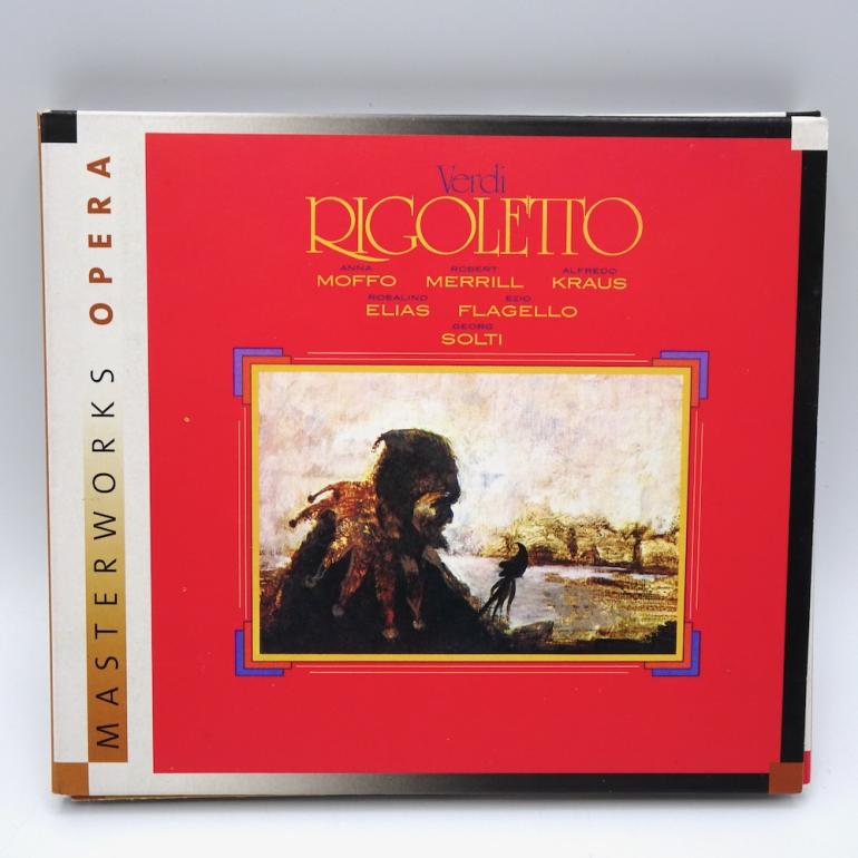 Verdi RIGOLETTO / RCA Italiana Opera Orchestra and Chorus Cond. G. Solti  --   2 CD Made in EU - RCA - 82876 70785 2- CD APERTI