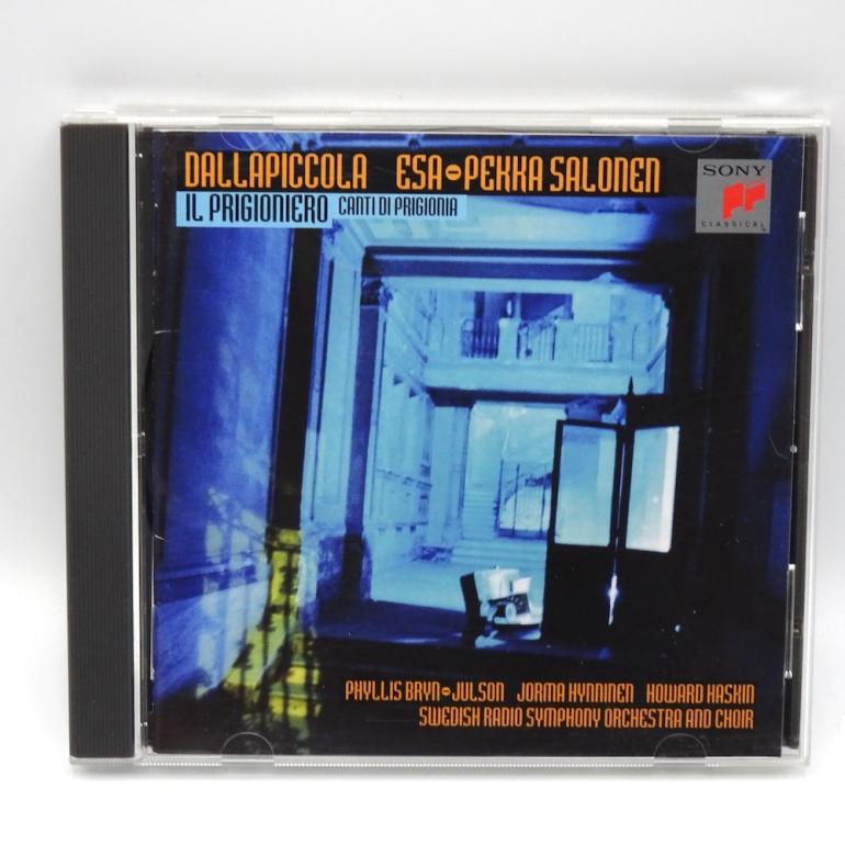 Dallapiccola IL PRIGIONIERO - CANTI DI PRIGIONIA / Swedish Radio Symphony Orchestra and Choir   --    CD Made in JAPAN - SONY - SRCR 2165 - OPEN CD