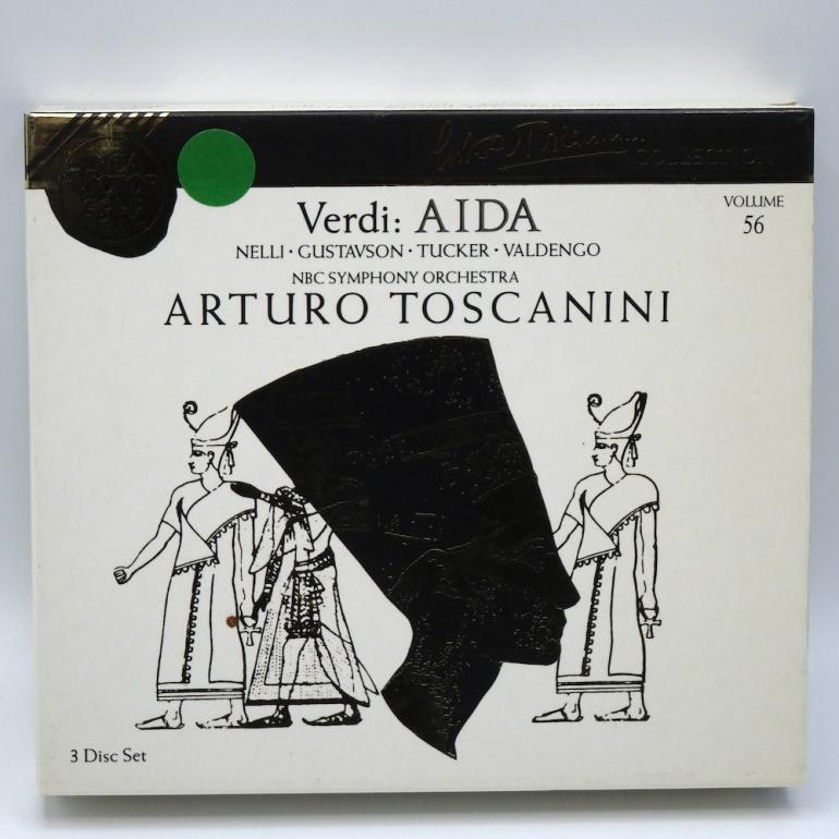 Verdi AIDA / The NBC Symphony Orchestra Cond. A. Toscanini  --   3 CD  - RCA VICTOR - gd60300(3) - OPEN CD