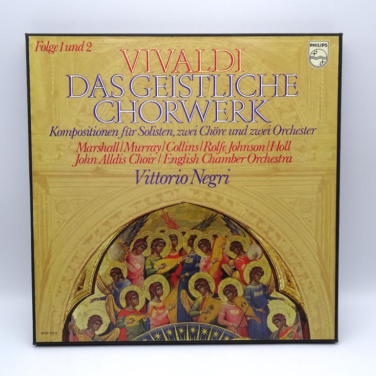 Vivaldi DAS GESTLICHE CHORWERK / English Chamber Orchestra Cond. Vittorio Negri