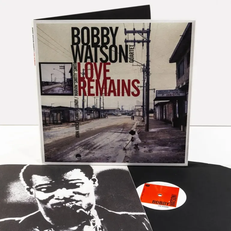 Love Remains  - Bobby Watson Quartet  --  LP 33 rpm 180 gr. Made in EU - Limited and numbered edition (low serial numbers, lower of 384) - Red Records - SEALED