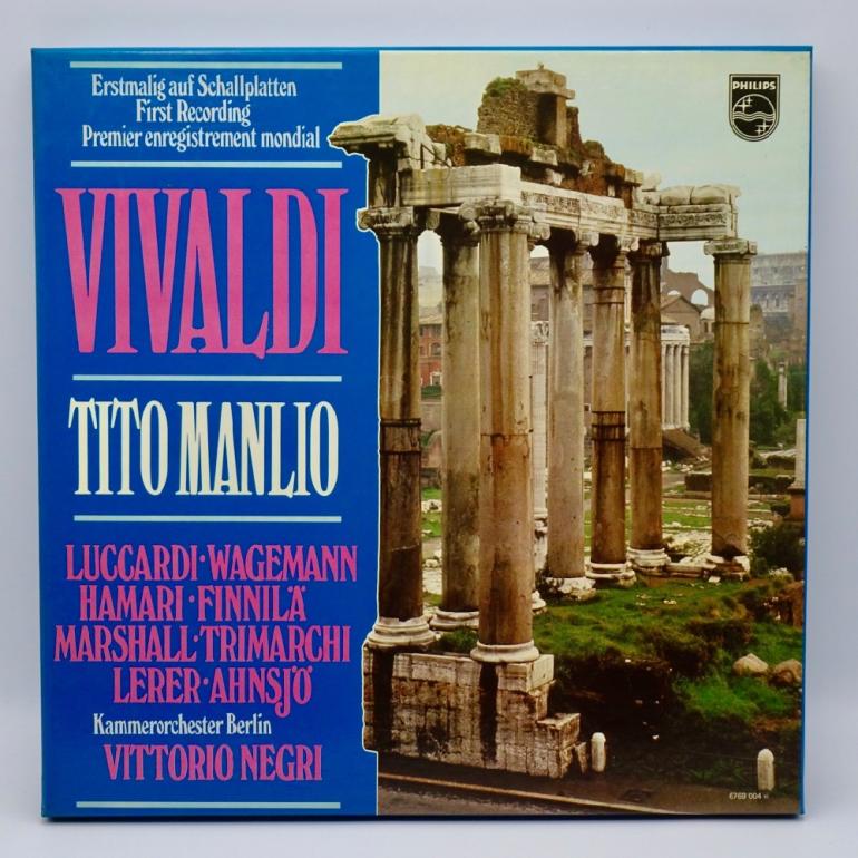 Vivaldi TITO MANLO / Kammerorchester Berlin - Cond. Vittorio Negri