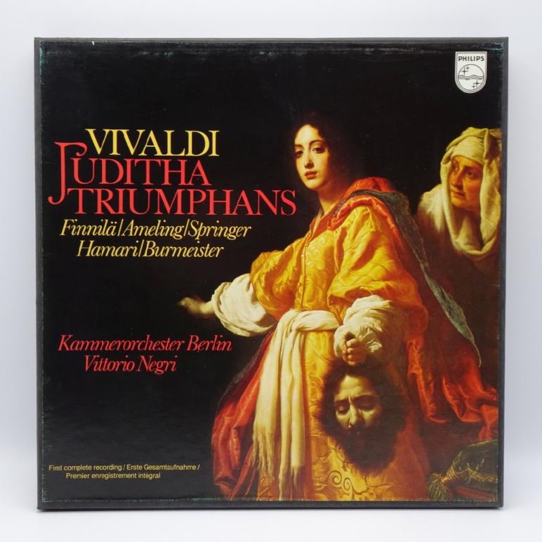 Vivaldi JUDITHA TRIUMPHANS / Kammerorchester Berlin - Cond. Vittorio Negri