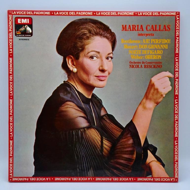 Maria Callas Interpreta Beethoven - Mozart - Weber / Orchestre du Conservatoire - Cond. N. Rescigno