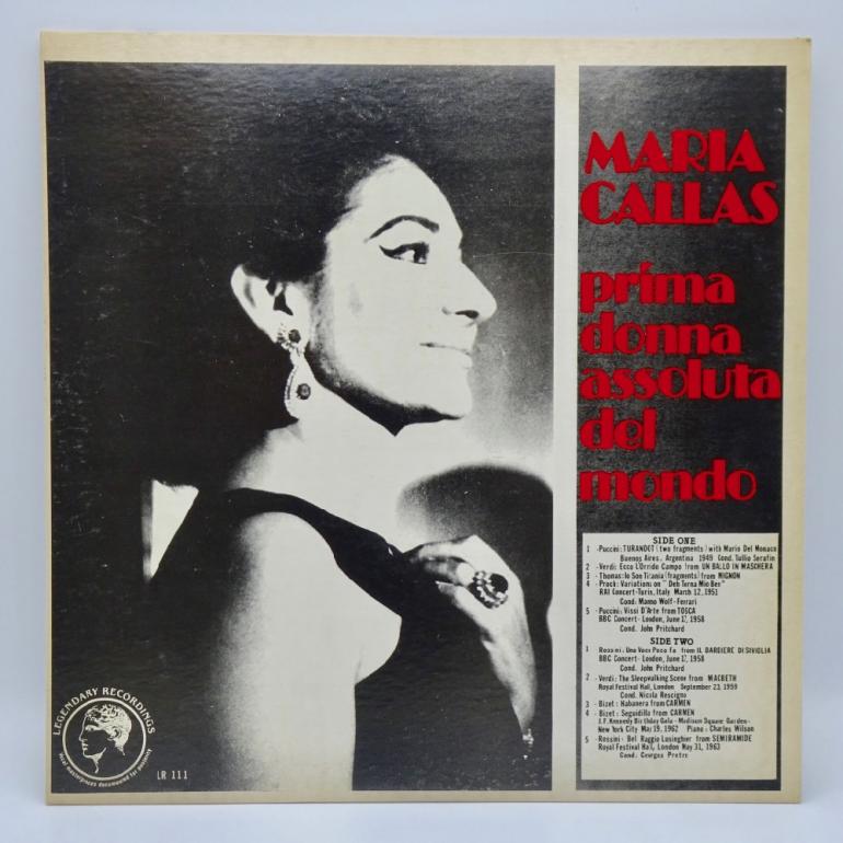 Prima Donna Assoluta Nel Mondo / Maria Callas