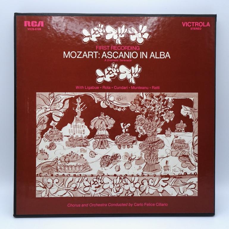Mozart ASCANIO IN ALBA (First Recording) / Chorus and Orchestra Cond. by C. F. Cillario