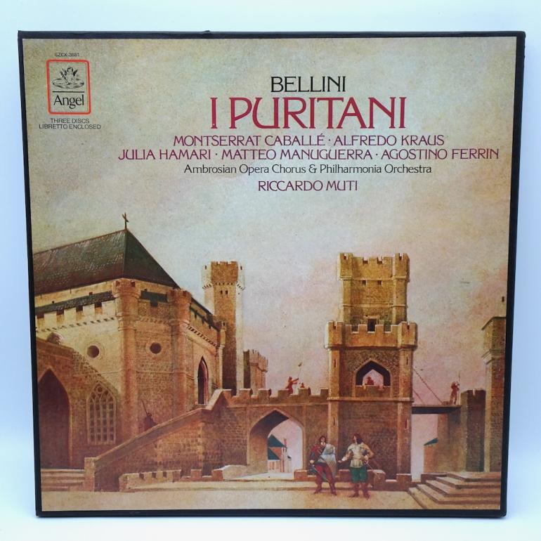 Bellini I PURITANI   / M. Caballé /  Ambrosian Opera Chorus & Philharmonia  Orchestra Cond. R. Muti