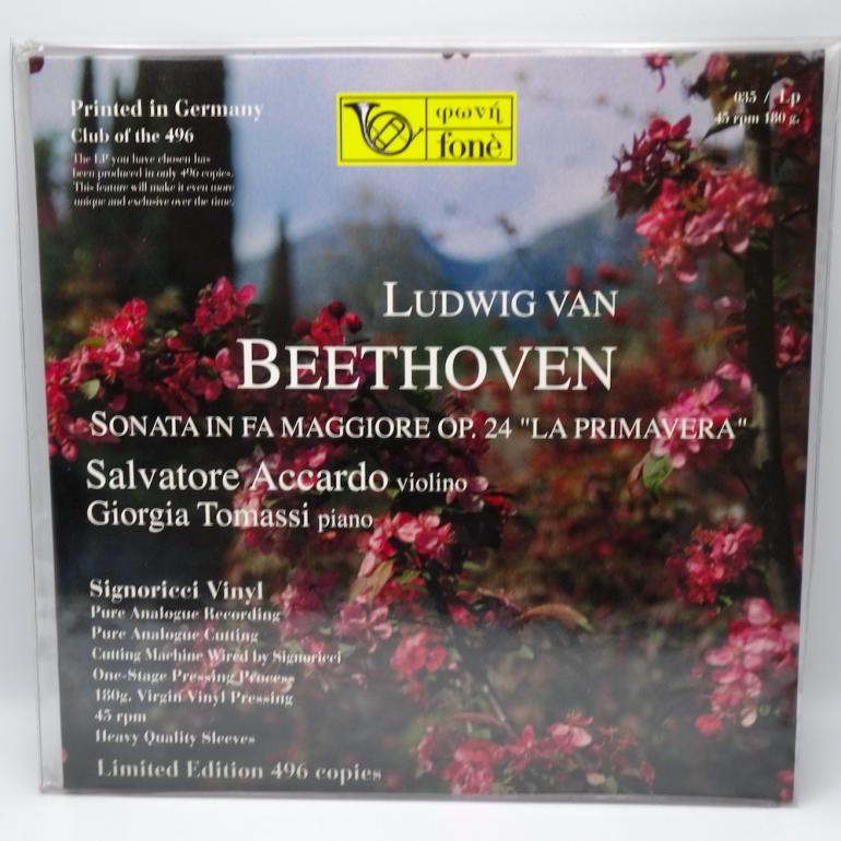 Beethoven SONATA IN FA MAGGIORE  OP. 24 PRIMAVERA / S. Accardo, violino - G. Tomassi, piano