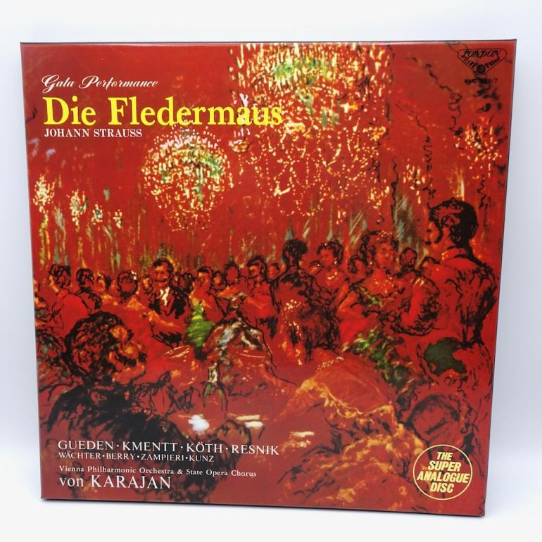 Johann Strauss DIE FLEDERMAUS / Vienna Philharmonic Orchestra & State  Opera Chorus Cond. von Karajan