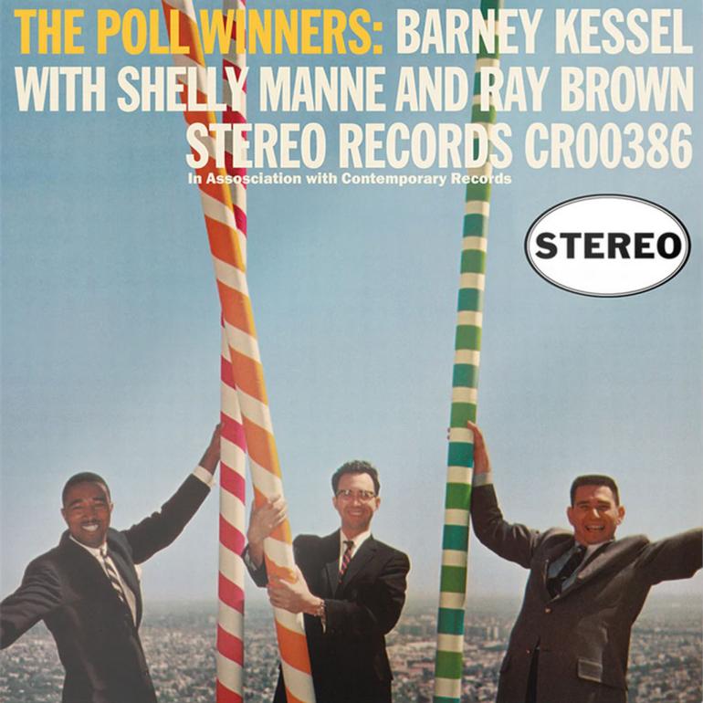 Barney Kessel with Shelly Manne and Ray Brown - The Poll Winners  --  LP 33 rpm 180 gr. - Made in USA - Contemporary Records Acoustic Sounds Series - SEALED