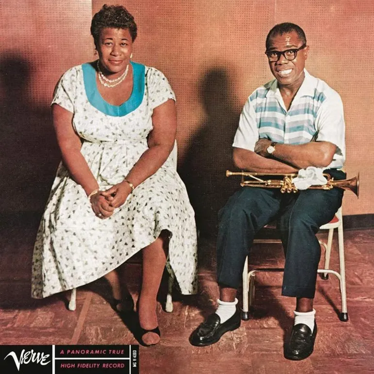 Ella Fitzgerald & Louis Armstrong - Ella and Louis  --  LP 33 rpm 180 gr. - Made in USA - Verve Acoustic Sounds Series -  SEALED