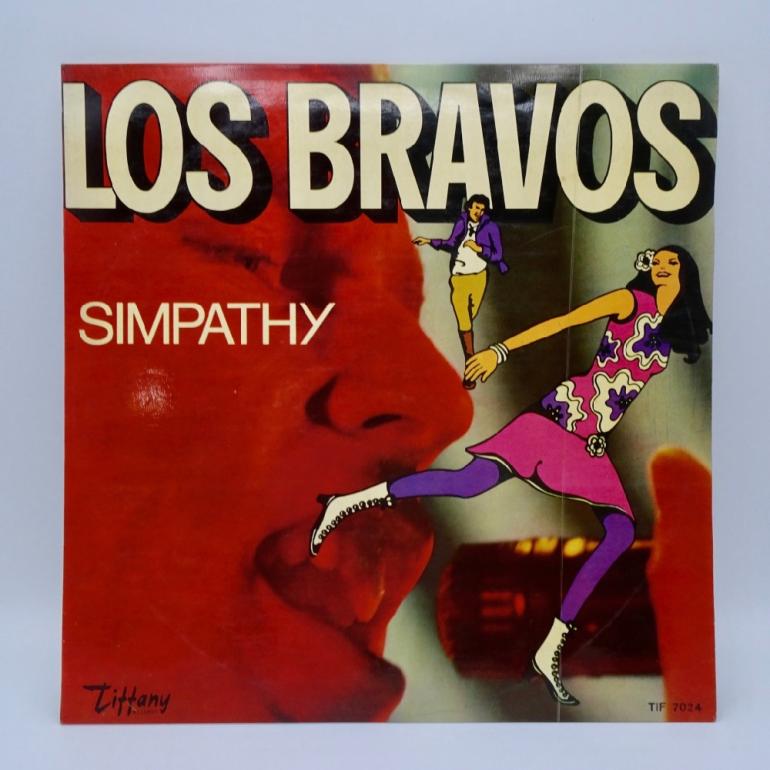 SImpathy / Los Bravos  --  LP 33 rpm - Made in ITALY 1968 - TIFFANY RECORDS - TIF 7024 - OPEN LP