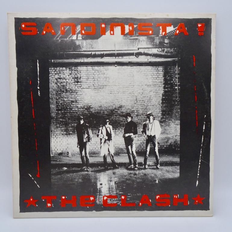 Sandinista / The Clash   -- Triple  LP 33 rpm  - Made in  ITALY 1981 -  CBS RECORDS - 66363 - OPEN LP