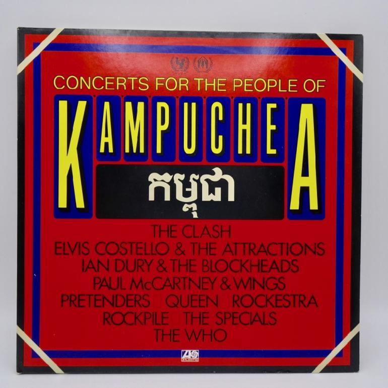 Concerts for the People of Kampuchea  / Various Artists  --  Double LP 33 rpm  - Made in  GERMANY 1981 - ATLANTIC RECORDS - ATL 60 153 (SD 2-7005) - OPEN LP