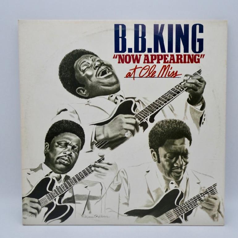 B.B. King Now Appearing at Ole Miss / B.B. King   --  Double LP 33 rpm - Made in ITALY 1980 - MCA RECORDS - AMCAL 24092 - OPEN LP