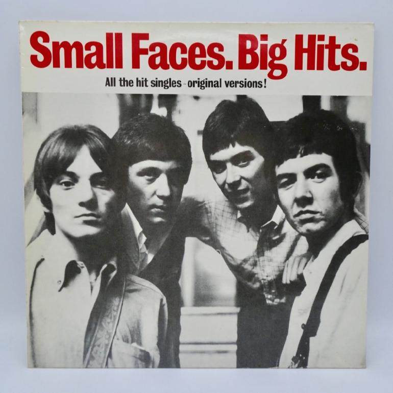 Small Faces. Big Hits / Small Faces   --   LP 33 rpm  - Made in  UK 1980 - VIRGIN  RECORDS -  V2166  - OPEN LP