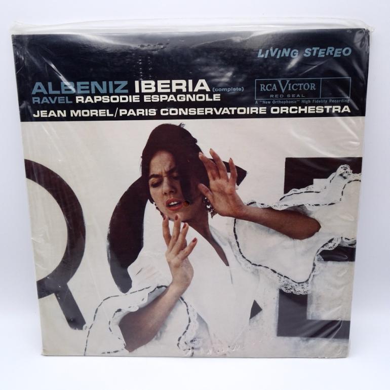 Albeniz IBERIA (complete) - Ravel RAPSODIE ESPAGNOLE / Paris Conservatoire Orchestra Cond. Morel  --  Double  LP 33 rpm 180 gr. - Made in USA  1990s - RCA/CLASSIC RECORDS - LSC-6094 (2) - SEALED LP