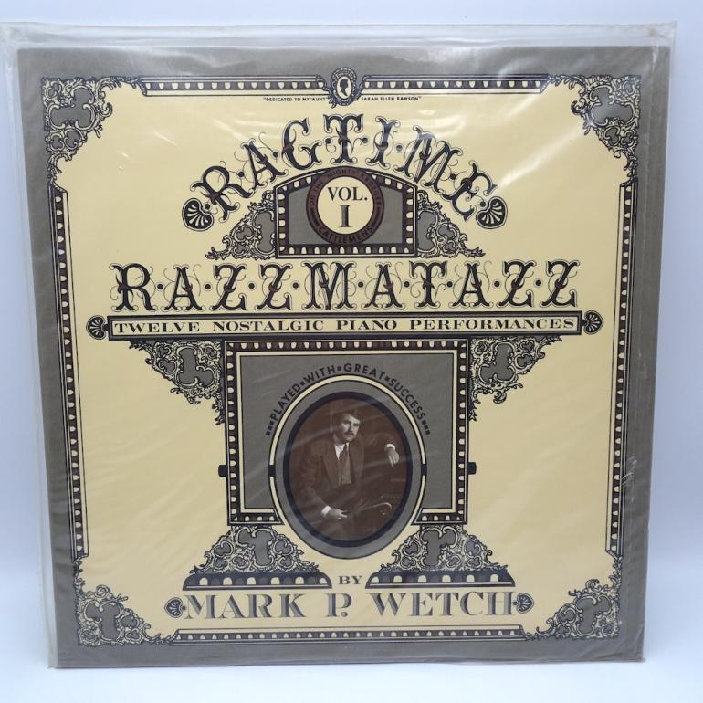 Ragtime Vol. 1 / Razzmatazz   --   LP 33 rpm - Made in USA  1980 - WILSON AUDIO - W-808 - SEALED LP