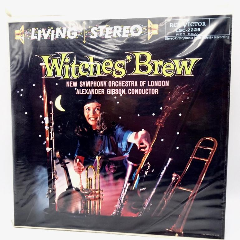 Witches' Brew / New Symphony Orchestra of London Cond. A. Gibson  --  LP 33 rpm 180 gr.  - Made in USA  1990s - RCA/CLASSIC RECORDS - LSC-2225 - SEALED LP