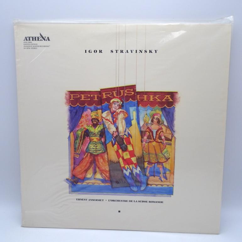 Igor Stravinsky PETRUSHKA / L'Orchestre de la Suisse Romande Cond. Ansermet  --  LP 33 rpm 180 gr.  - Made in USA  1991 -  ATHENA RECORDS - ALSS-10004 - SEALED LP - LIMITED EDITION