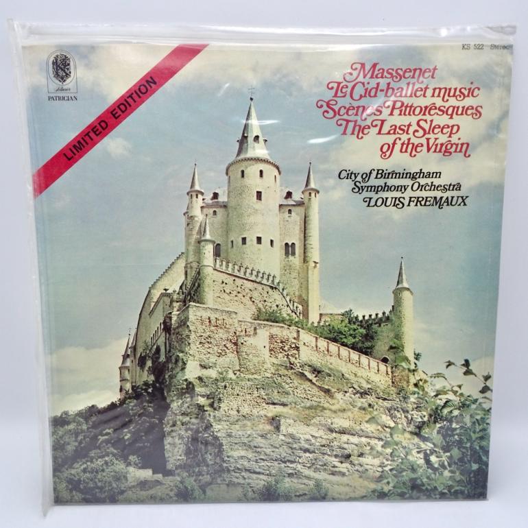 Massenet LE CID-BALLET MUSIC - SCENES PITTORESQUES -THE LAST SLEEP OF THE VIRGIN / City of Birmingham  Symphony Orch -- LP 33 rpm - Made in USA - KLAVIER RECORDS - KS 522 - SEALED LP - NUM. LIM. ED.