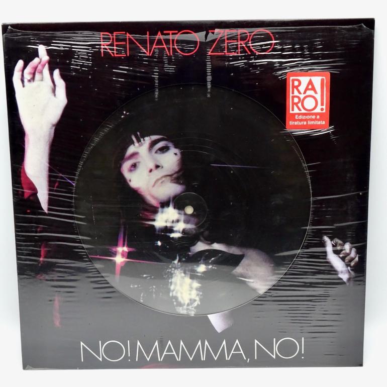 No! Mamma, No! / Renato Zero  -  PICTURE DISC  --   LP 33 rpm   - Made in ITALY 1978 -  IT RECORDS -  PL 75221  -  SEALED LP - NUMBERED LIMITED EDITION