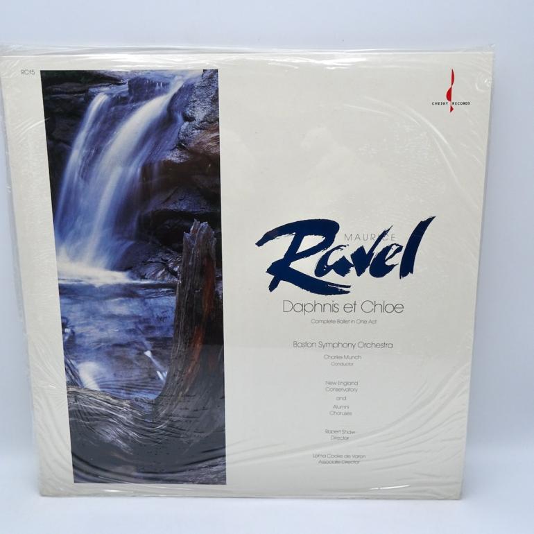 Ravel DAPHNIS ET CHLOE / Boston Symphony Orchestra Cond. Munch  --  LP 33 rpm - Made in USA  - CHESKY RECORDS - RC15 - SEALED LP