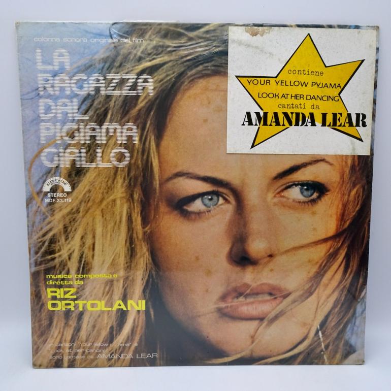 La ragazza dal pigiama giallo (Original Soundtrack)  / Riz Ortolani  --   LP 33 rpm - Made in ITALY 1977 - CINEVOX RECORDS -  MDF 33/119  -  SEALED LP
