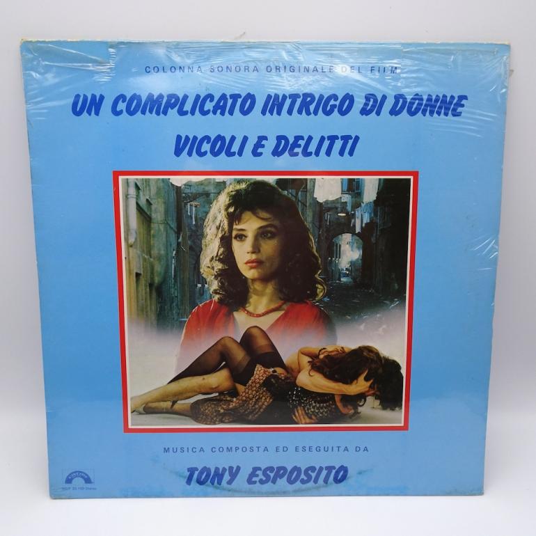 Un complicato Intrigo di donne vicoli e delitti (Original Soundtrack) / Tony Esposito --   LP 33 rpm - Made in ITALY 1986 - CINEVOX RECORDS - MDF 33.169 -  SEALED LP