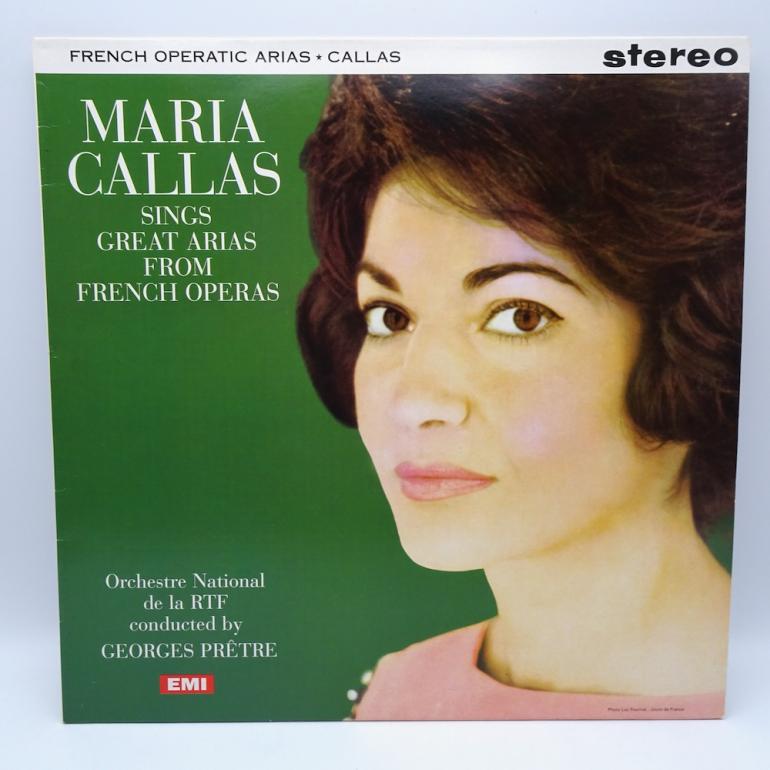 Maria Callas sings great arias from French Operas  /   Orchestre National de la RTF Cond. G. Pretre --  LP 33 rpm 180 gr.  - Made in UK - TESTAMENT/EMI RECORDS - SAX 2410 - OPEN LP