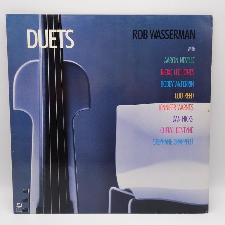 Duets / Rob Wasserman  --  LP 33 rpm - Made in GERMANY 1988 - MCA RECORDS - MCA-42131 - OPEN LP