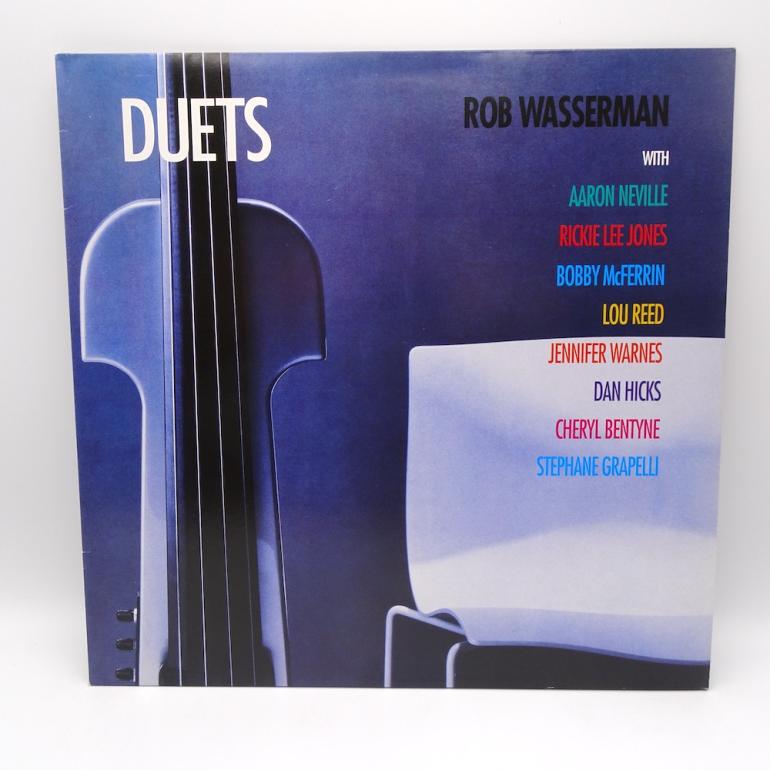 Duets / Rob Wasserman  --  LP 33 rpm 180 gr. - Made in GERMANY 1988 - GRP/MCA RECORDS - GRP 97 121 - OPEN LP