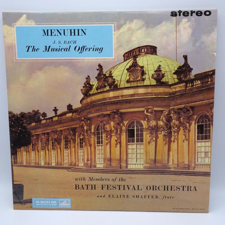 Bach THE MUSICAL OFFERING  / Menuhin /  Members of the Bath Festival Orchestra  -- LP 33 rpm 180 gr. - Made in EUROPE - ALTO ANALOGUE RECORDS - ASD 414 - OPEN LP - NUMBERED LIMITED EDITION