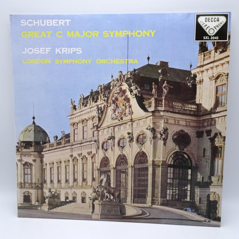 Schubert GREAT C MAJOR SYMPHONY / London Symphony Orchestra Cond. Josef Krips  --  LP 33 rpm 180 gr.  - Made in GERMANY - SPEAKERS CORNER/DECCA RECORDS - SXL 2045 - OPEN LP