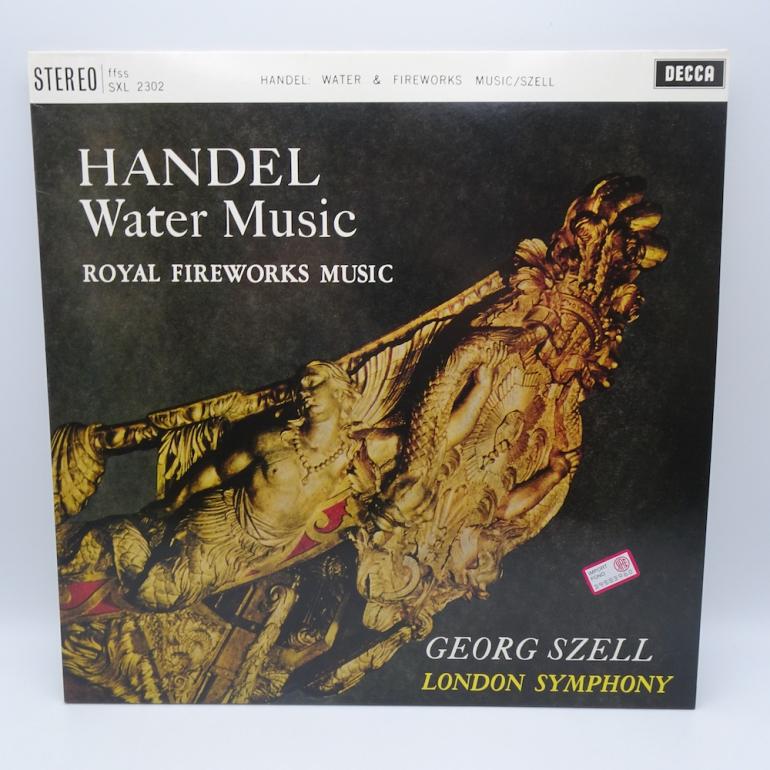 Handel WATER MUSIC / London Symphony Cond. Szell  --  LP 33 rpm 180 gr. - Made in GERMANY - SPEAKERS CORNER/DECCA RECORDS - SXL 2302 - OPEN LP