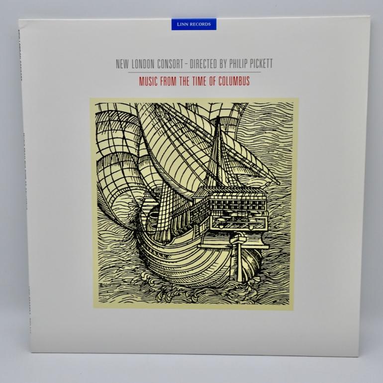 Music from the Time of Columbus / New London Consort Cond. P. Pickett --  LP 33 rpm - Made in UK 1992  - LINN RECORDS - CKH 007 - OPEN LP