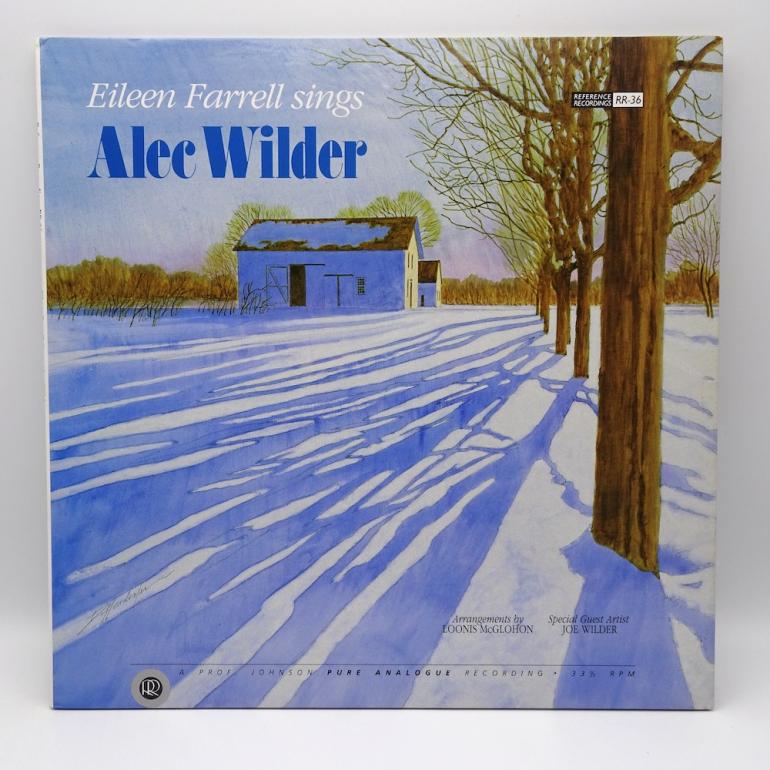 Eileen Farrell sings Alec Wilder / Eileen Farrell  --  LP 33 rpm - Made in USA/JAPAN 1990  - REFERENCE RECORDINGS - RR-36 - OPEN LP