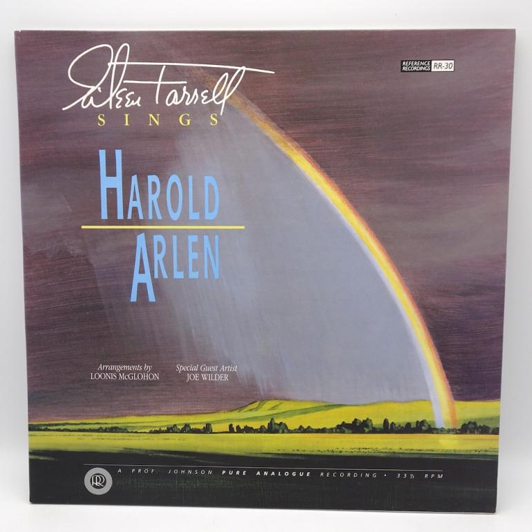 Eileen Farrell sings Harold Arlen / Eileen Farrell  --  LP 33 rpm - Made in USA/JAPAN 1989  - REFERENCE RECORDINGS - RR-30 - OPEN LP